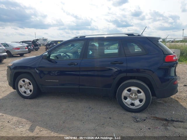 2016 Jeep Cherokee Sport მანქანა იყიდება აუქციონზე, vin: 1C4PJLABXGW128377, აუქციონის ნომერი: 12676162