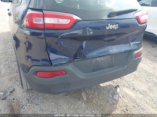 2016 Jeep Cherokee Sport მანქანა იყიდება აუქციონზე, vin: 1C4PJLABXGW128377, აუქციონის ნომერი: 12676162
