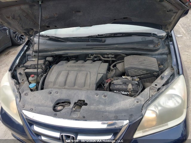 12676189 :رقم المزاد ، 5FNRL38635B509968 vin ، 2005 Honda Odyssey Ex-l مزاد بيع