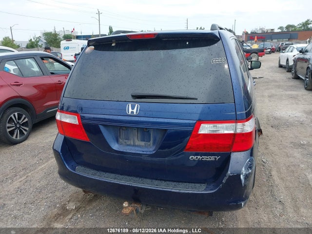12676189 :رقم المزاد ، 5FNRL38635B509968 vin ، 2005 Honda Odyssey Ex-l مزاد بيع