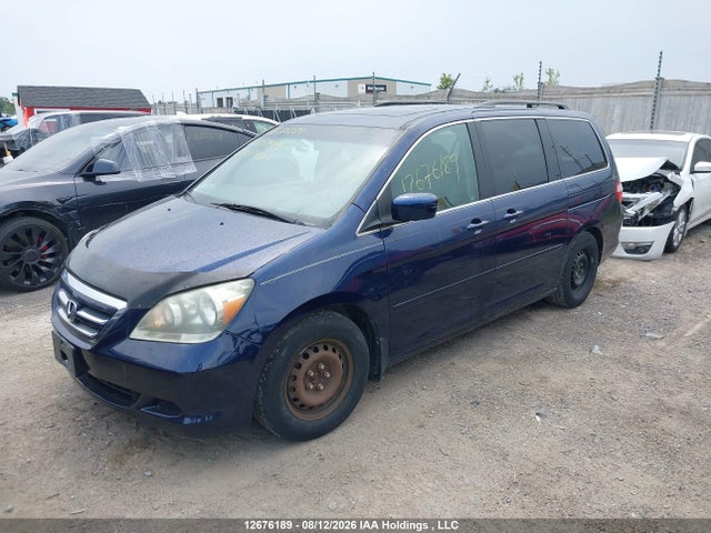 12676189 :رقم المزاد ، 5FNRL38635B509968 vin ، 2005 Honda Odyssey Ex-l مزاد بيع