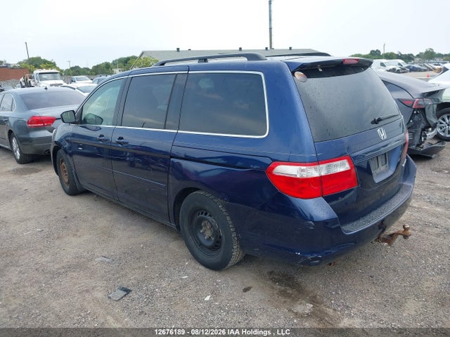 12676189 :رقم المزاد ، 5FNRL38635B509968 vin ، 2005 Honda Odyssey Ex-l مزاد بيع