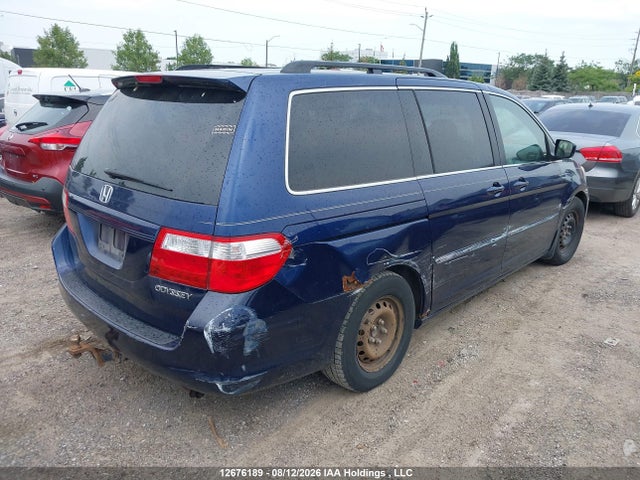 12676189 :رقم المزاد ، 5FNRL38635B509968 vin ، 2005 Honda Odyssey Ex-l مزاد بيع