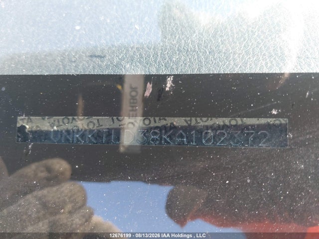 VNKKTUD38KA102372 Toyota YARIS LE