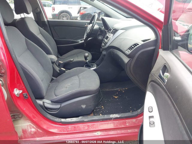 Продажа на аукционе авто 2014 Hyundai Accent Gls, vin: KMHCU5AE9EU191468, номер лота: 12665793