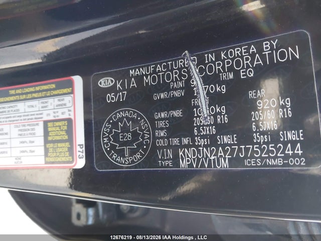 KIA Soul 2018 KNDJN2A27J7525244 Image 18