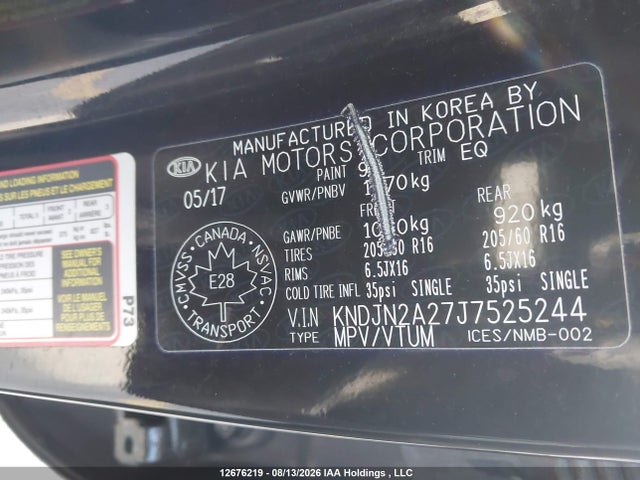 KIA Soul 2018 KNDJN2A27J7525244 Image 9