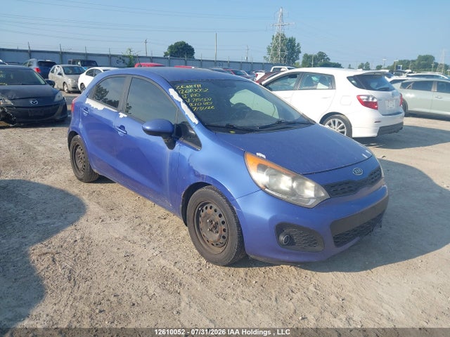 Auction sale of the 2012 Kia Rio Ex/lx/lx+/sx, vin: KNADM5A3XC6715507, lot number: 12610052