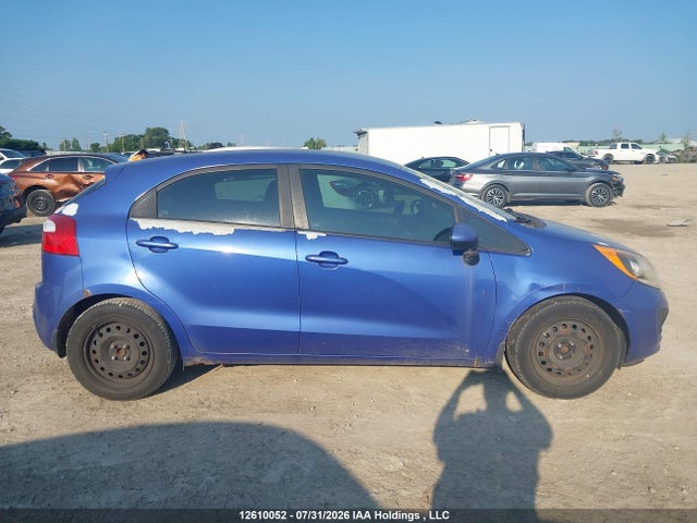 Auction sale of the 2012 Kia Rio Ex/lx/lx+/sx, vin: KNADM5A3XC6715507, lot number: 12610052