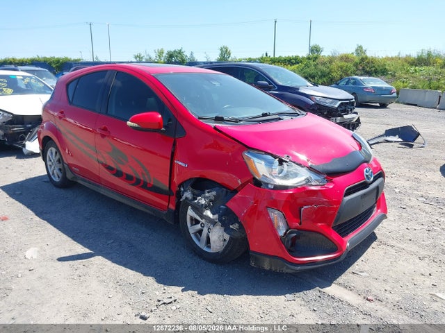 12672236 :رقم المزاد ، JTDKDTB35H1594709 vin ، 2017 Toyota Prius C Technology مزاد بيع
