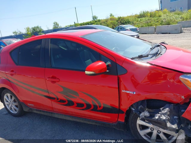12672236 :رقم المزاد ، JTDKDTB35H1594709 vin ، 2017 Toyota Prius C Technology مزاد بيع