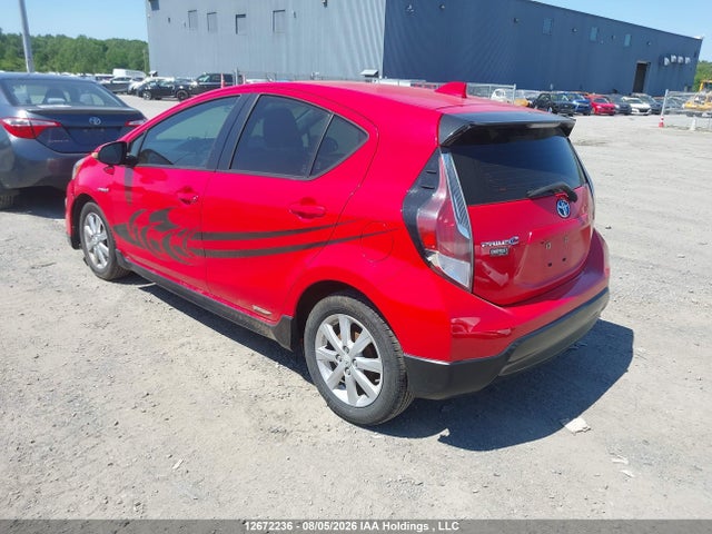 12672236 :رقم المزاد ، JTDKDTB35H1594709 vin ، 2017 Toyota Prius C Technology مزاد بيع
