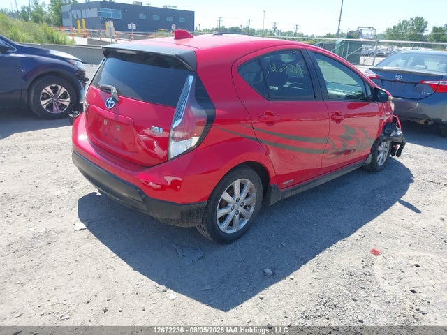 12672236 :رقم المزاد ، JTDKDTB35H1594709 vin ، 2017 Toyota Prius C Technology مزاد بيع