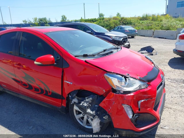 12672236 :رقم المزاد ، JTDKDTB35H1594709 vin ، 2017 Toyota Prius C Technology مزاد بيع