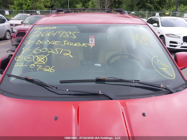 12661985 :رقم المزاد ، 3C4PDDFG1DT602512 vin ، 2013 Dodge Journey R/t مزاد بيع