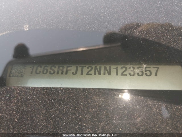 1C6SRFJT2NN123357 RAM 1500 Laramie