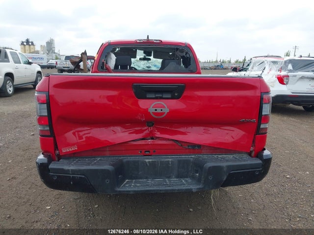 2022 Nissan Frontier S/sv მანქანა იყიდება აუქციონზე, vin: 1N6ED1CM1NN626419, აუქციონის ნომერი: 12676246