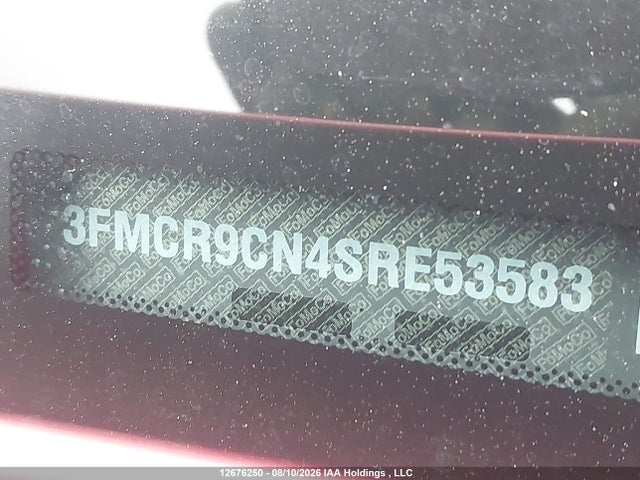 3FMCR9CN4SRE53583 Ford Bronco Sport Outer Banks