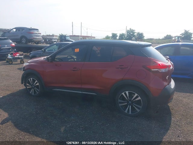 2018 Nissan Kicks S/sr/sv მანქანა იყიდება აუქციონზე, vin: 3N1CP5CU6JL521302, აუქციონის ნომერი: 12676261