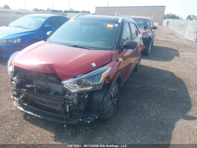 2018 Nissan Kicks S/sr/sv მანქანა იყიდება აუქციონზე, vin: 3N1CP5CU6JL521302, აუქციონის ნომერი: 12676261