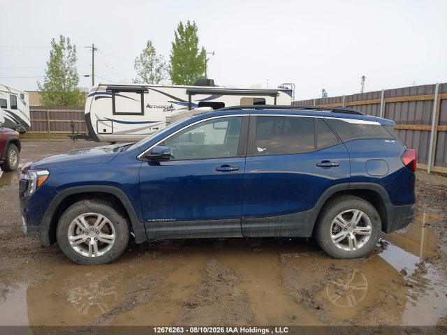 12676263 :رقم المزاد ، 3GKALTEV5NL118626 vin ، 2022 Gmc Terrain Sle مزاد بيع