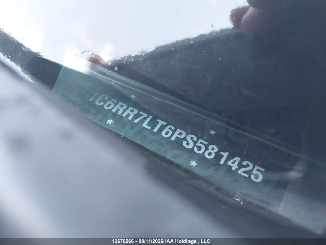 12676266 :رقم المزاد ، 1C6RR7LT6PS581425 vin ، 2023 Ram 1500 Classic Slt مزاد بيع