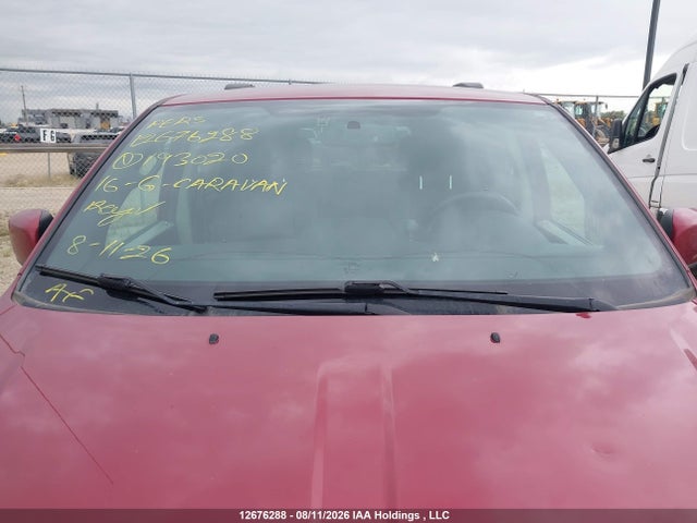 2C4RDGBG5GR193020 Dodge Grand Caravan Se