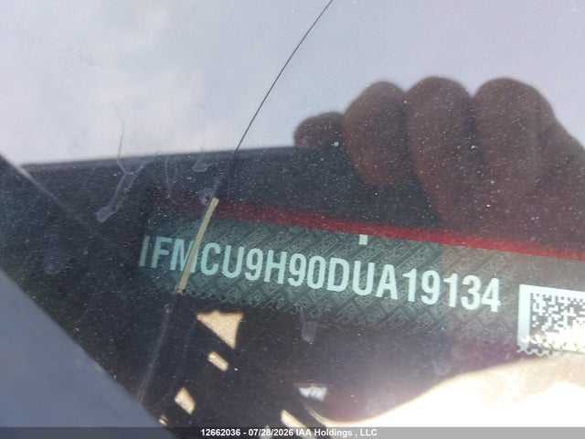 12662036 :رقم المزاد ، 1FMCU9H90DUA19134 vin ، 2013 Ford Escape Sel مزاد بيع