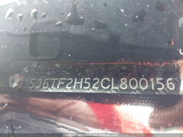 Продаж на аукціоні авто 2012 Honda Crosstour Ex-l, vin: 5J6TF2H52CL800156, номер лоту: 12676322