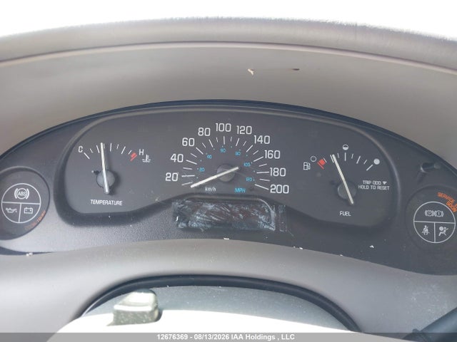 12676369 :رقم المزاد ، 2G4WS52J931186603 vin ، 2003 Buick Century Custom مزاد بيع
