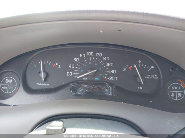 12676369 :رقم المزاد ، 2G4WS52J931186603 vin ، 2003 Buick Century Custom مزاد بيع