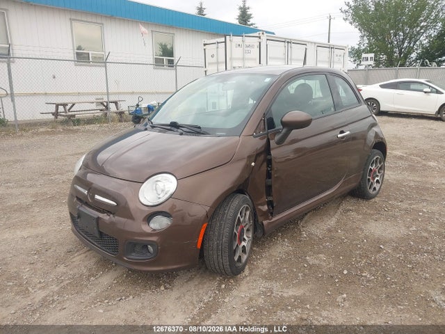 Fiat 500 SPORT 2014 3C3CFFBRXET249690 Image 2