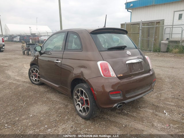 Fiat 500 SPORT 2014 3C3CFFBRXET249690 Image 3