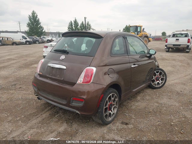 Fiat 500 SPORT 2014 3C3CFFBRXET249690 Image 4