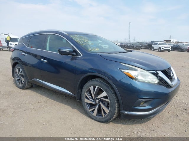 Продажа на аукционе авто 2015 Nissan Murano Platinum/sl/sv, vin: 5N1AZ2MH3FN216860, номер лота: 12676375