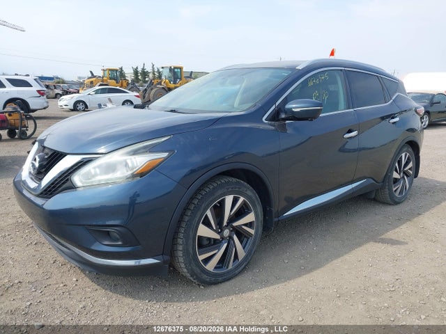 Продажа на аукционе авто 2015 Nissan Murano Platinum/sl/sv, vin: 5N1AZ2MH3FN216860, номер лота: 12676375