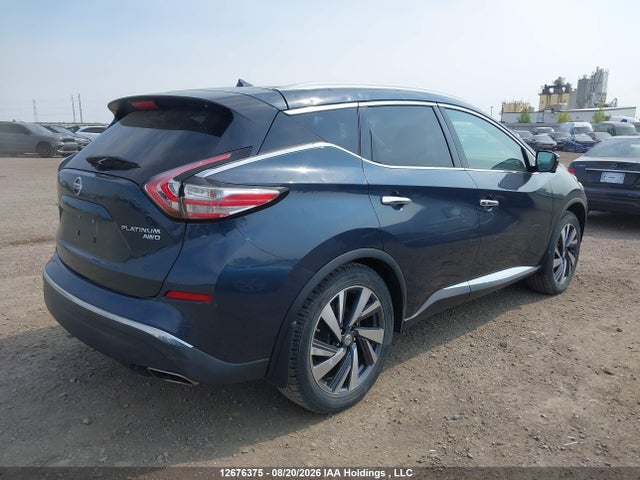 Продажа на аукционе авто 2015 Nissan Murano Platinum/sl/sv, vin: 5N1AZ2MH3FN216860, номер лота: 12676375