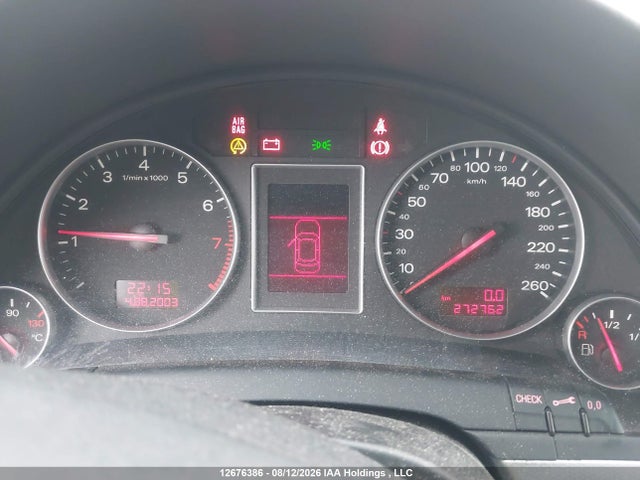 Продажа на аукционе авто 2005 Audi A4 1.8t Avant Quattro/spcl, vin: WAUVC68E95A026465, номер лота: 12676386