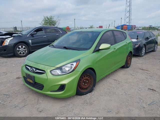 2012 Hyundai Accent Gl მანქანა იყიდება აუქციონზე, vin: KMHCT5AE8CU001191, აუქციონის ნომერი: 12676403