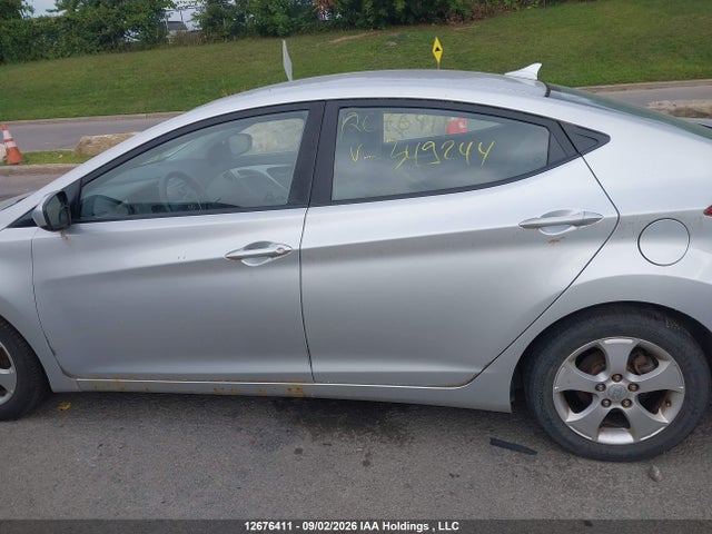 2013 Hyundai Elantra Gl მანქანა იყიდება აუქციონზე, vin: 5NPDH4AE0DH349244, აუქციონის ნომერი: 12676411