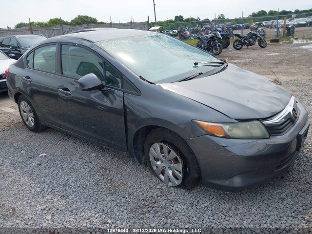 12676443 :رقم المزاد ، 2HGFB2F44CH102400 vin ، 2012 Honda Civic Lx مزاد بيع