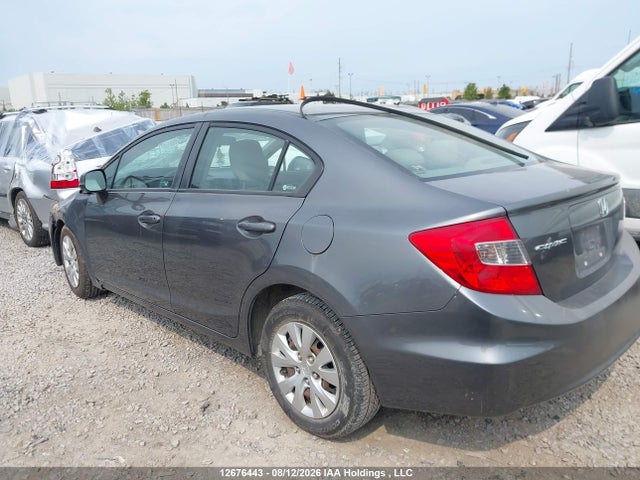 Aukcja sprzedaży 2012 Honda Civic Lx, vin: 2HGFB2F44CH102400, numer aukcji: 12676443