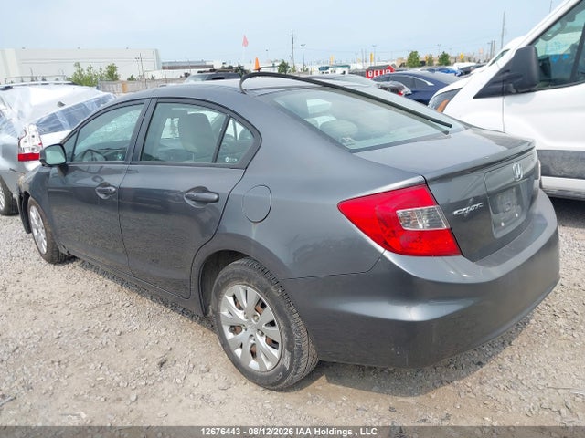 Aukcja sprzedaży 2012 Honda Civic Lx, vin: 2HGFB2F44CH102400, numer aukcji: 12676443