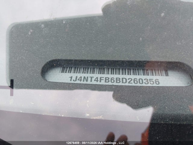 Продаж на аукціоні авто 2011 Jeep Compass, vin: 1J4NT4FB6BD260356, номер лоту: 12676459