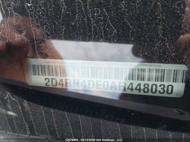 Продаж на аукціоні авто 2010 Dodge Grand Caravan Se, vin: 2D4RN4DE0AR448030, номер лоту: 12676464