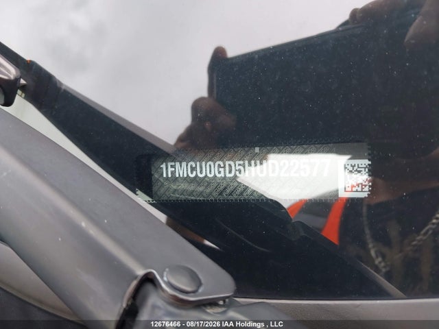 Продаж на аукціоні авто 2017 Ford Escape Se, vin: 1FMCU0GD5HUD22577, номер лоту: 12676466