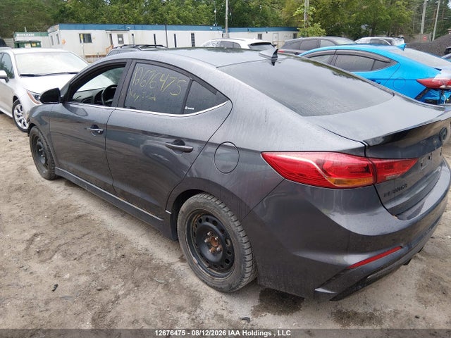 12676475 :رقم المزاد ، KMHD04LB1HU380715 vin ، 2017 Hyundai Elantra Sport مزاد بيع