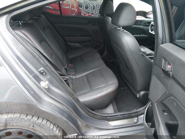 12676475 :رقم المزاد ، KMHD04LB1HU380715 vin ، 2017 Hyundai Elantra Sport مزاد بيع