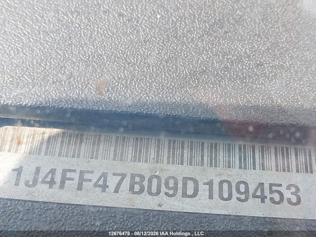 Продажа на аукционе авто 2009 Jeep Compass Sport, vin: 1J4FF47B09D109453, номер лота: 12676478