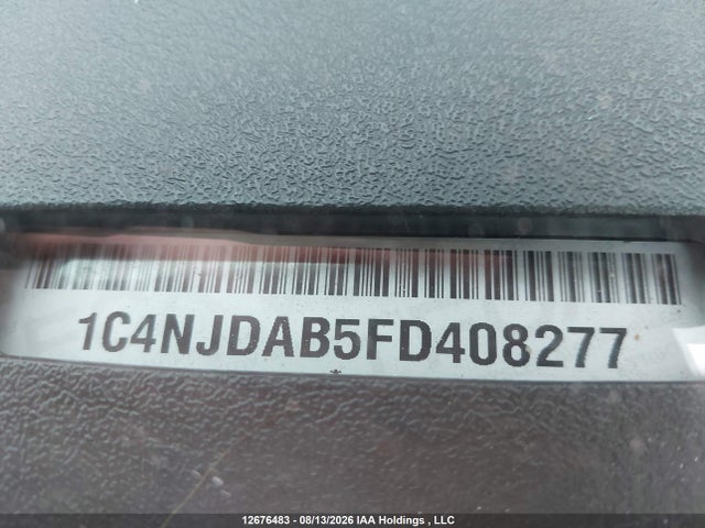 Продажа на аукционе авто 2015 Jeep Compass Sport, vin: 1C4NJDAB5FD408277, номер лота: 12676483